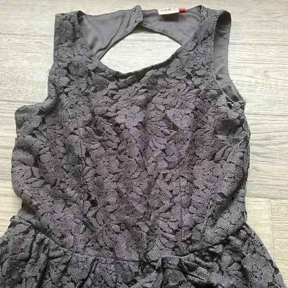 🌸3/$30🌸only |  Black lace skater dress - Picture 5 of 11